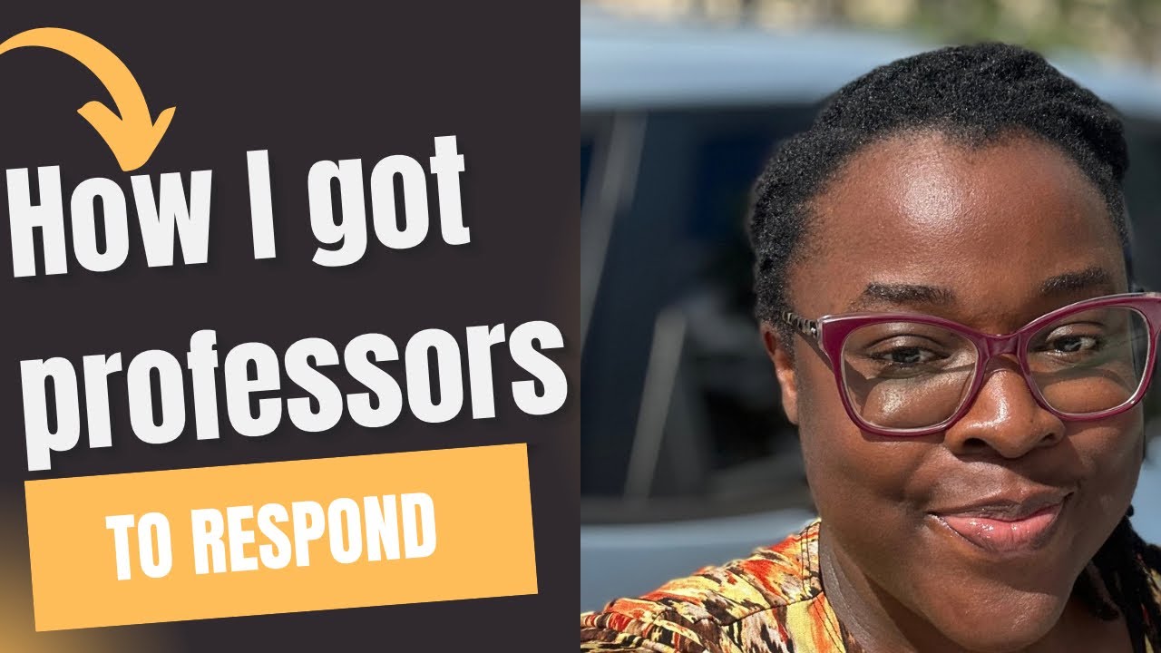How to Write Cold Emails to Professors (That Actually Get Replies!) | Grad School Tips