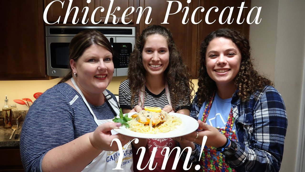 Cooking With College Girls ~ Chicken Piccata