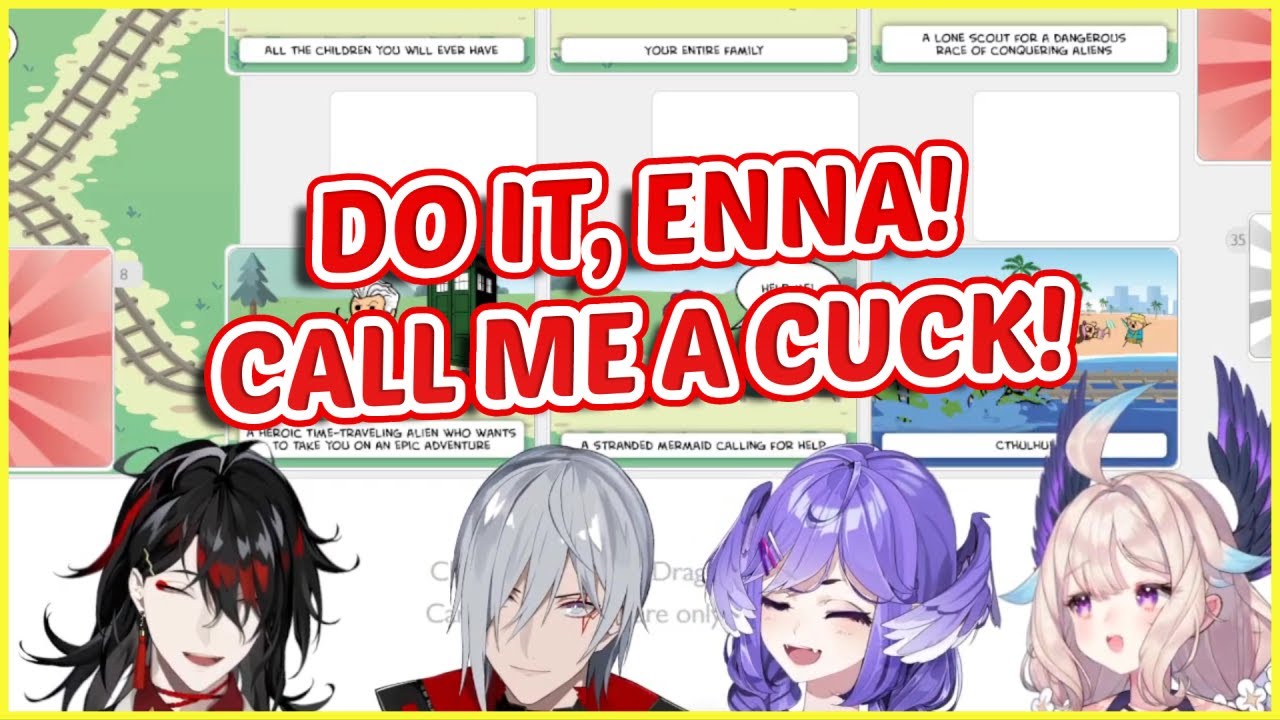 Teaching Enna the meaning of CUCK 【NIJISANJI EN】