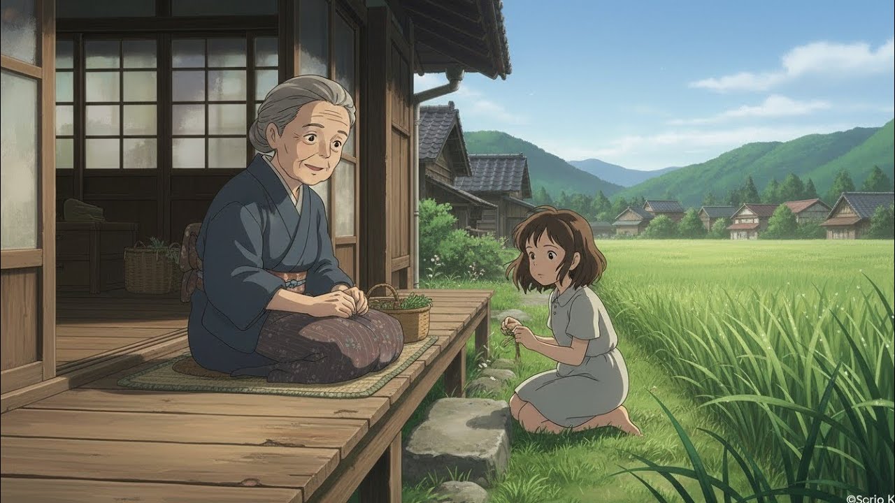 Hawaon Ka Gaon | Magical Ghibli-Style Story for Kids & Families | Little Ghibli World 