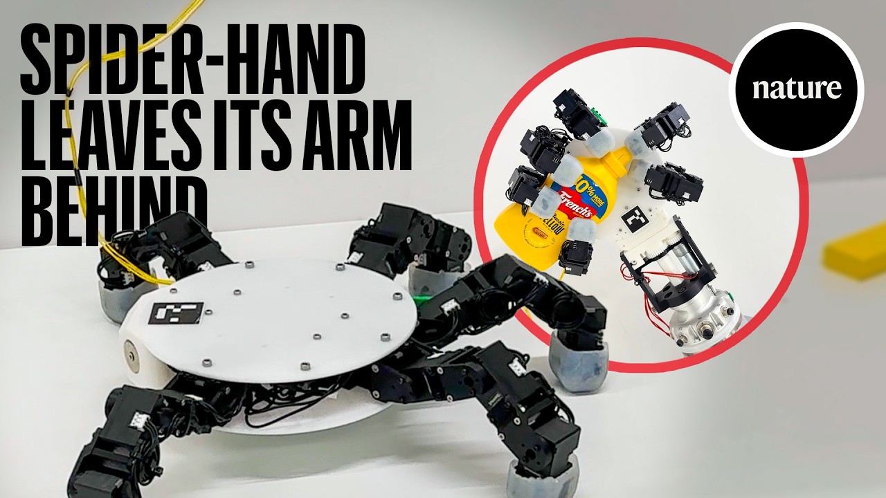 Meet the crawling, grabbing spider-hand robot