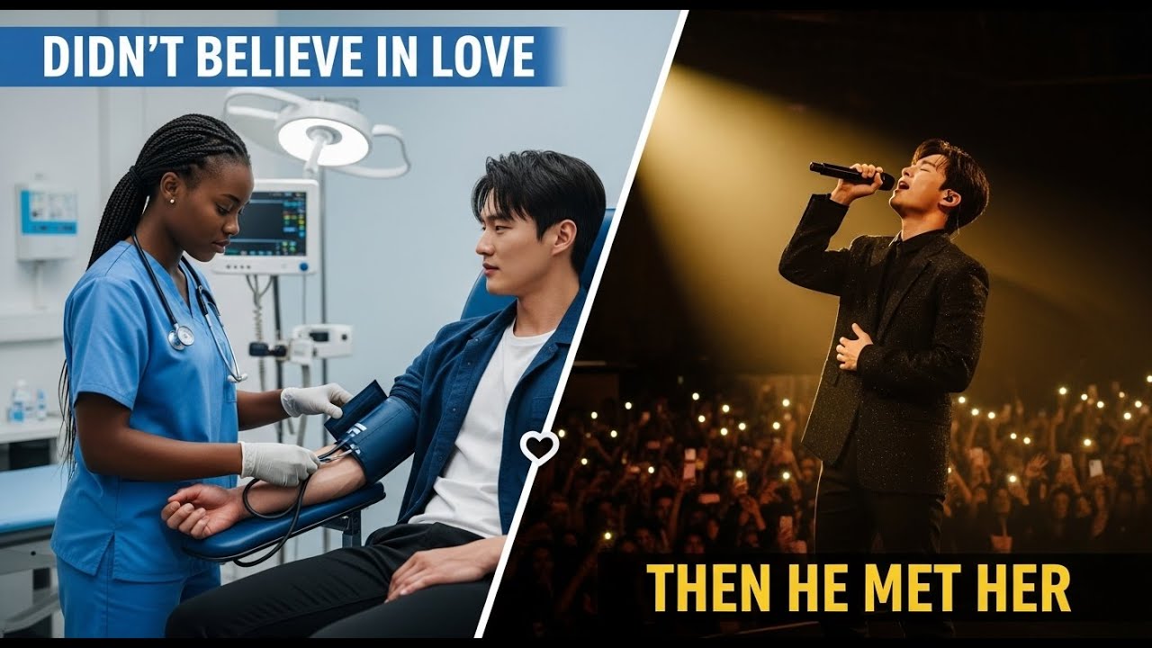 Korean Musician Swore He'd Never Love... Untill het met his black tour nurse.