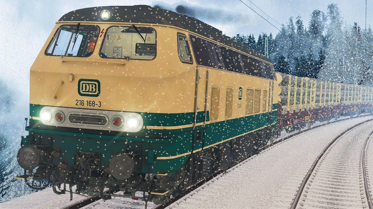ZWANGSBREMSUNG | Schwarzwaldbahn & Holztransport | TRAIN SIMULATOR 2020 | BR 218 Deutsche Bundesbahn
