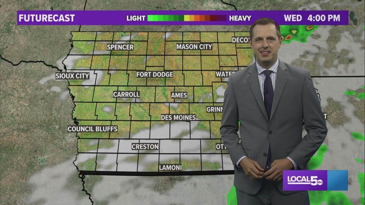 Iowa Weather Update: Nothing but sunshine Thursday and Friday