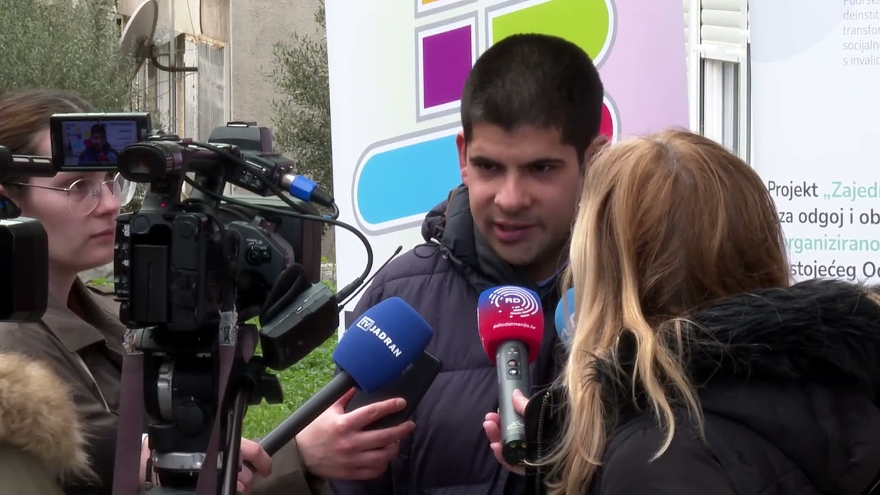 Juraj Bonači - završna konferencija projekat Zajedno sretni i useljenje u Rendićevu