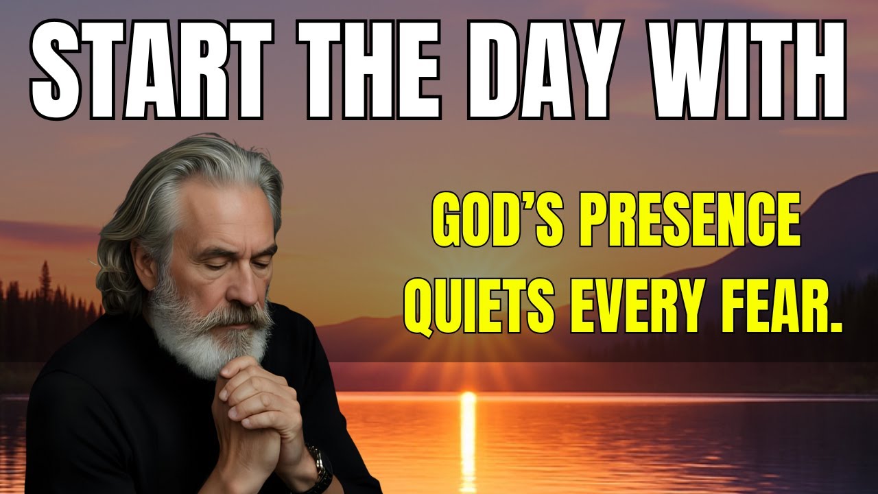 Morning Prayer Surrender your worries to God and let His presence fill your heart with calmness