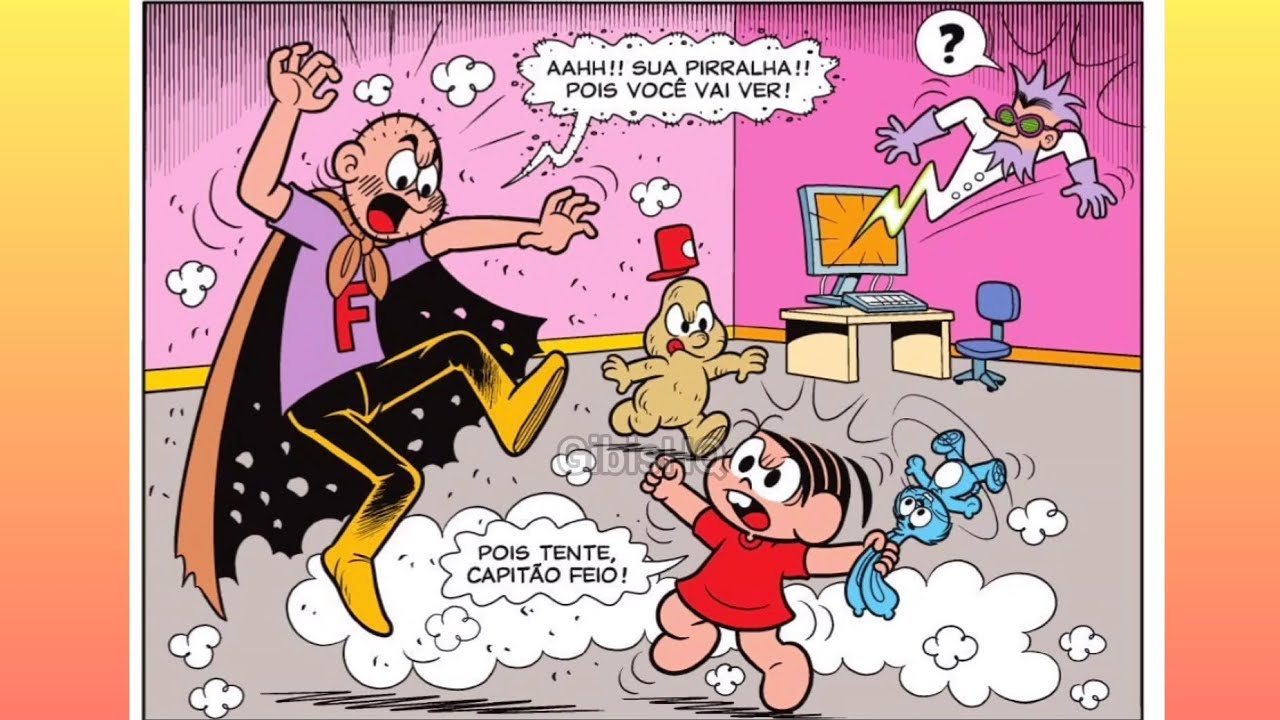 MÔNICA CEBOLINHA E A TURMA "DOUTOR SPAM"/Quadrinhos/Gibis/