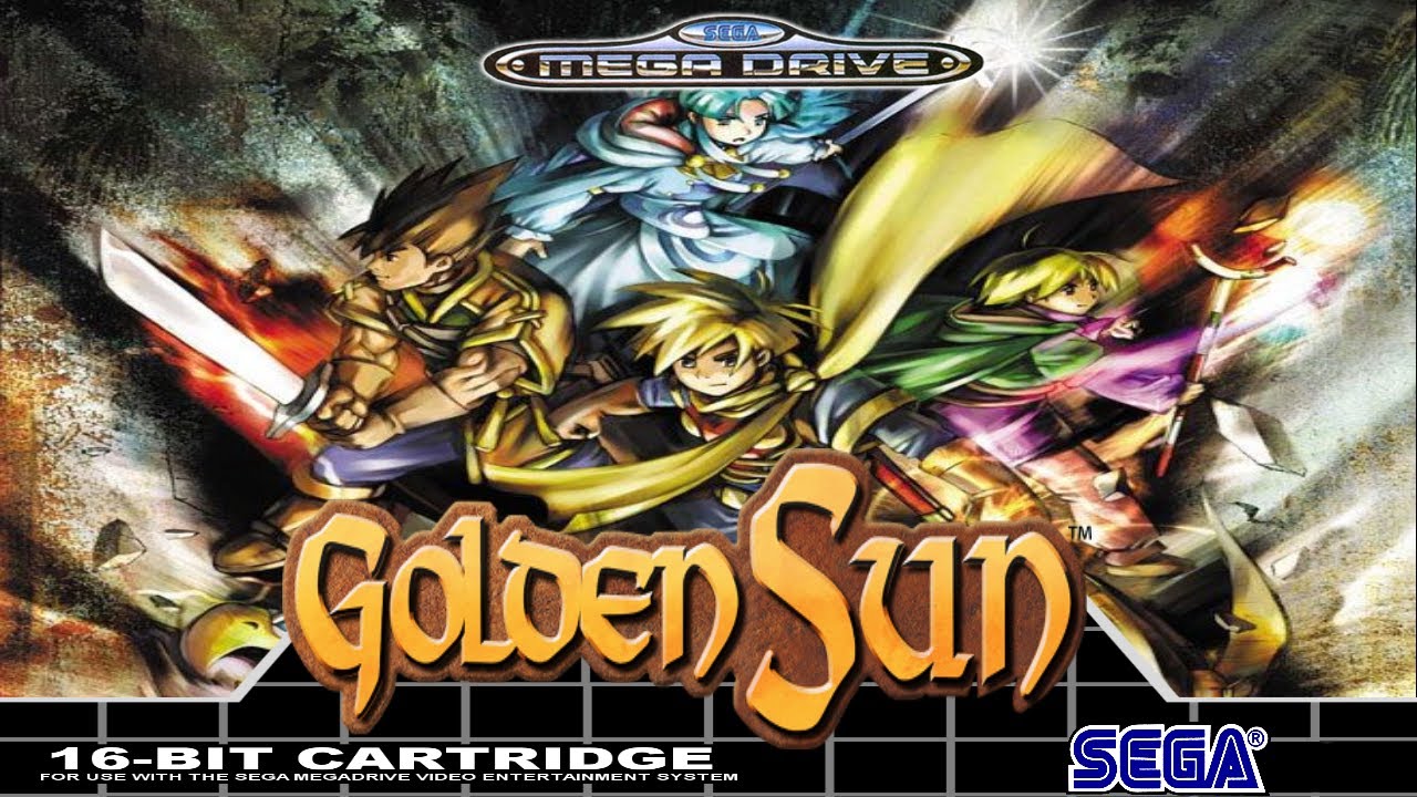 Golden Sun - Stormy Vale (Mega Drive Cover)