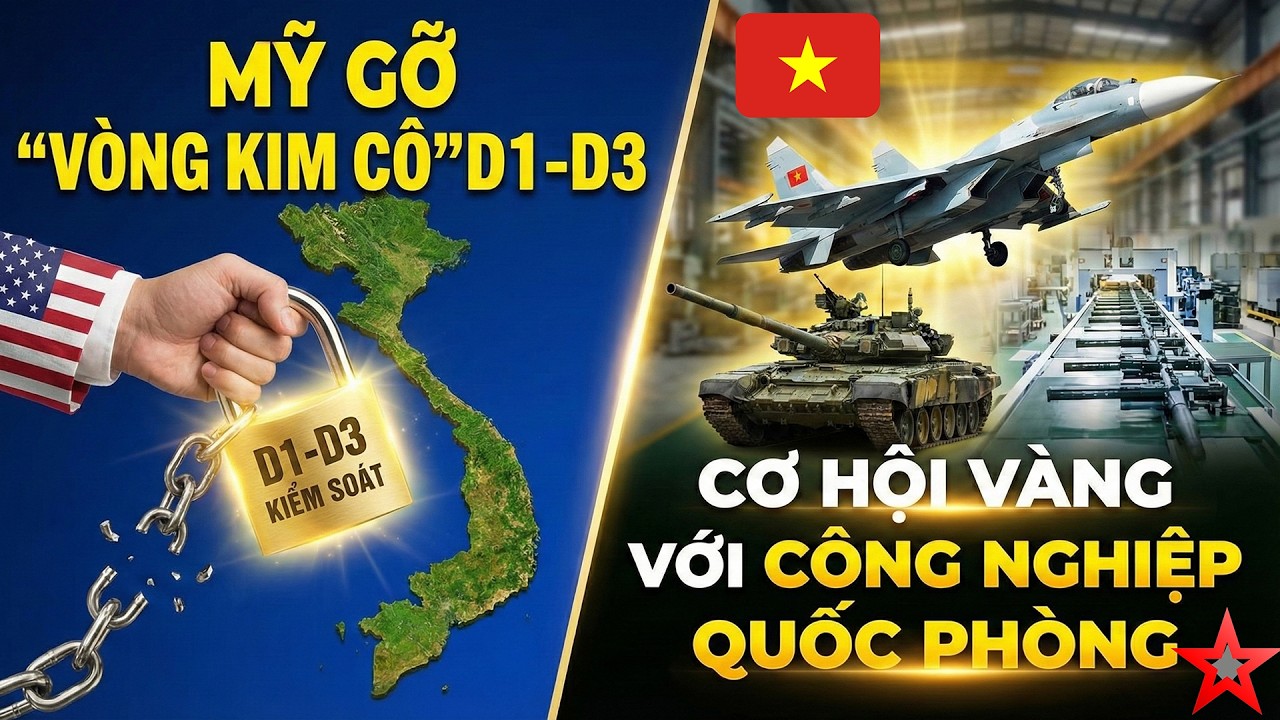 Mỹ HỨA gỡ Việt Nam khỏi vòng kim cô D1-D3, sản xuất vũ khí trước cơ hội vàng