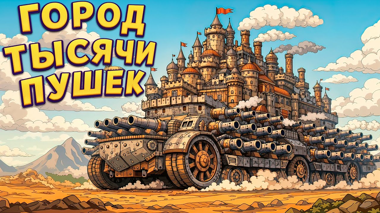 ГОРОД ТЫСЯЧИ ПУШЕК НА КОЛЁСАХ Wanderburg