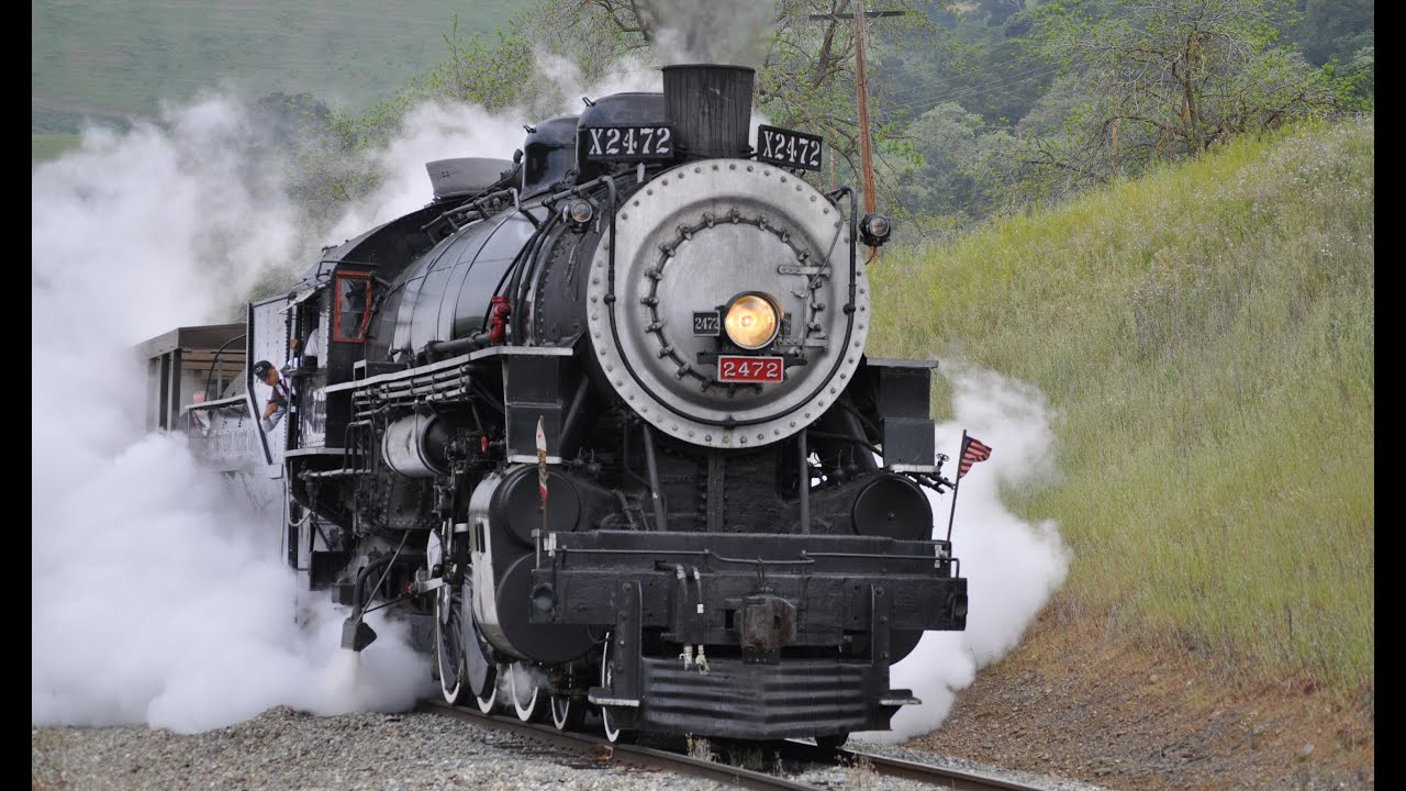 SP 2472 - Steam on the Niles Canyon Railway - March 30/31, 2013