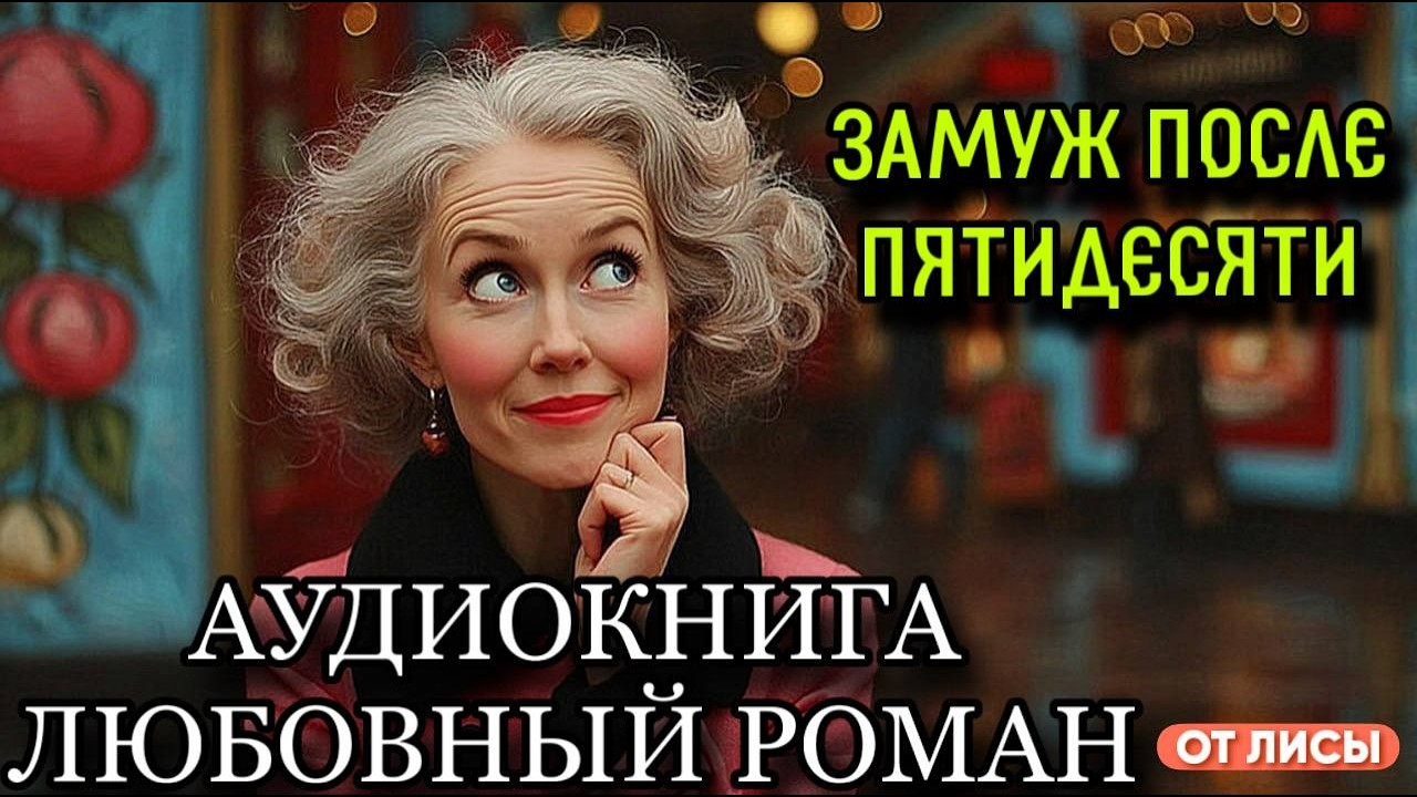 ПОЛНАЯ АУДИОКНИГА РОМАН: ЗАМУЖ ПОСЛЕ ПЯТИДЕСЯТИ