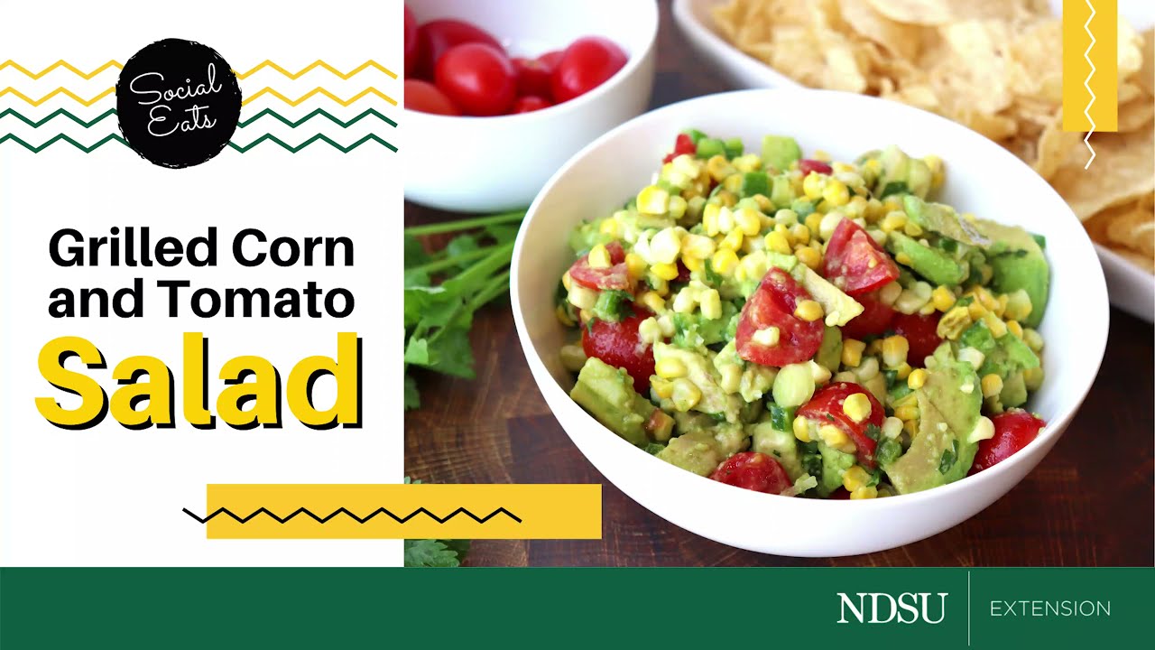 Grilled Corn and Tomato Salad