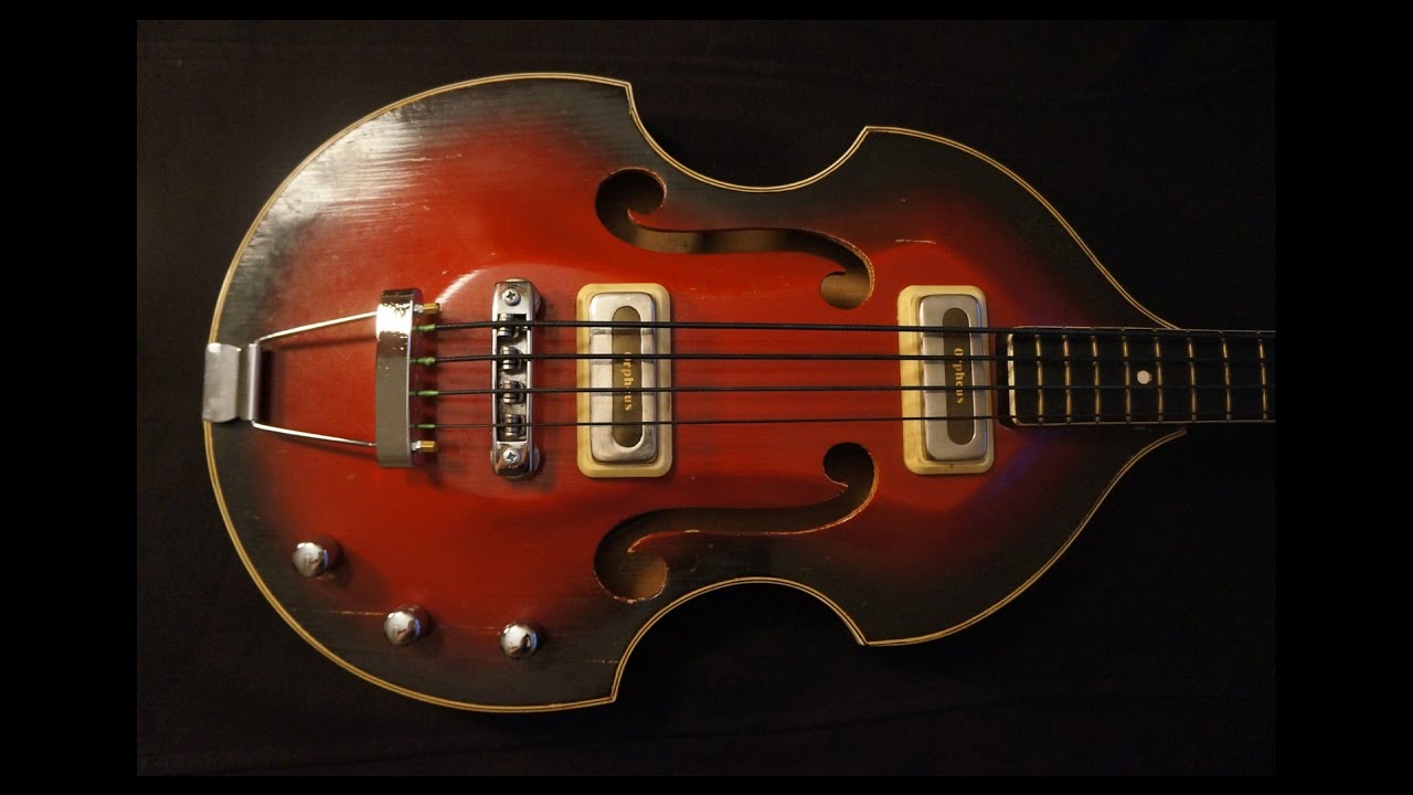 Orfeus Violin Bass (NdFeB pickups) Audio Demo