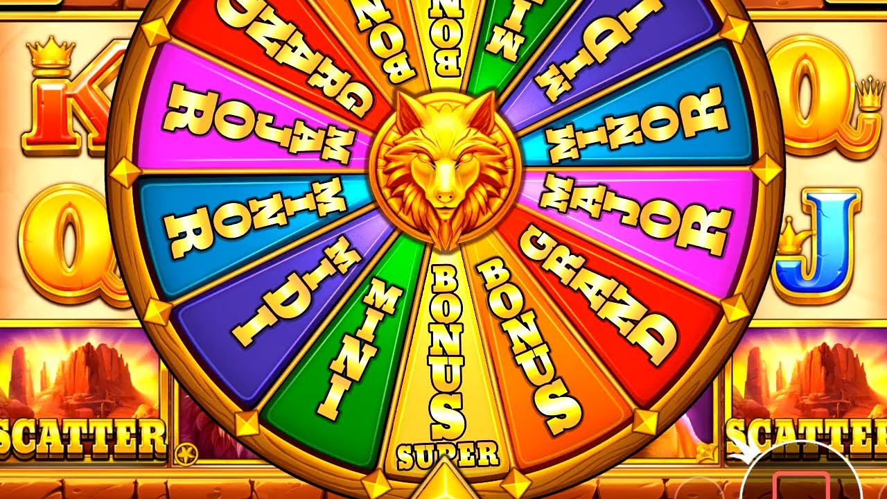 Wolf Gold 4 Pack Slot Wheel Lands on the Super | Jackpot Wins