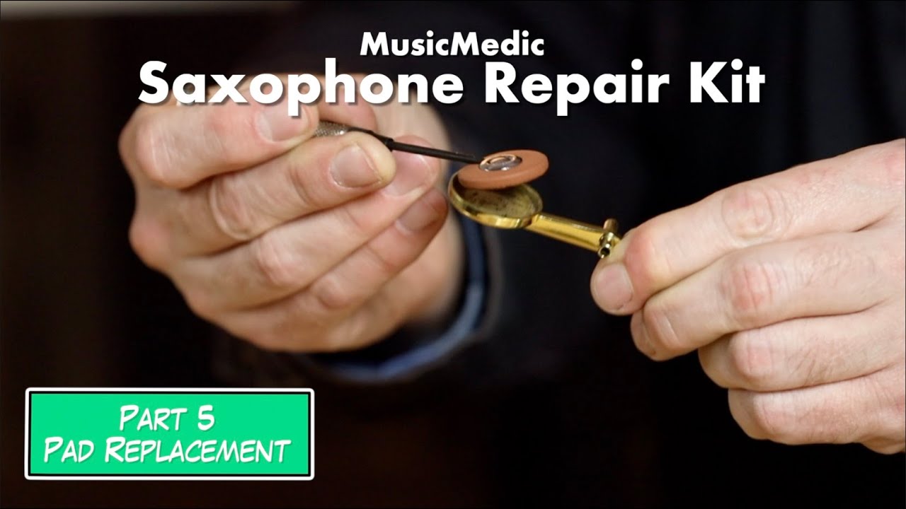 MusicMedic Saxophone Repair Kit Instructions Part 5: Pad Replacement