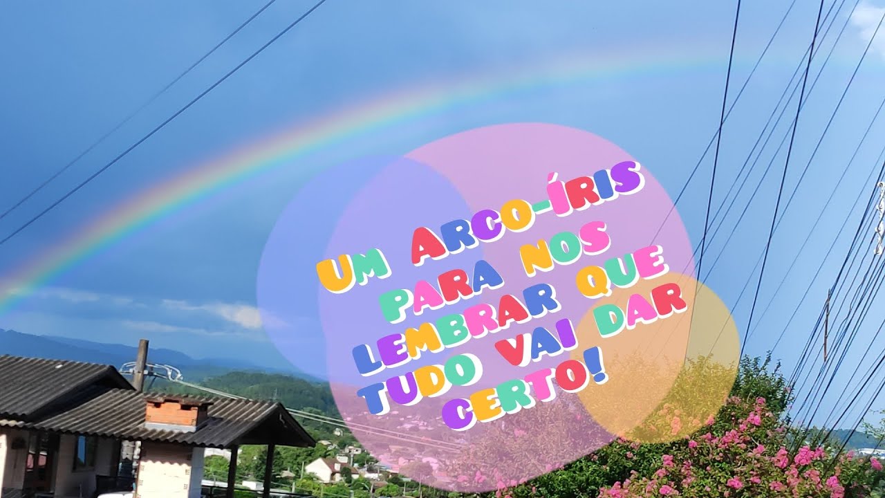 Rotina || Dobrando muitas roupas || Testando Misturinha Caseira || Apreciando Arco-Íris. 😍