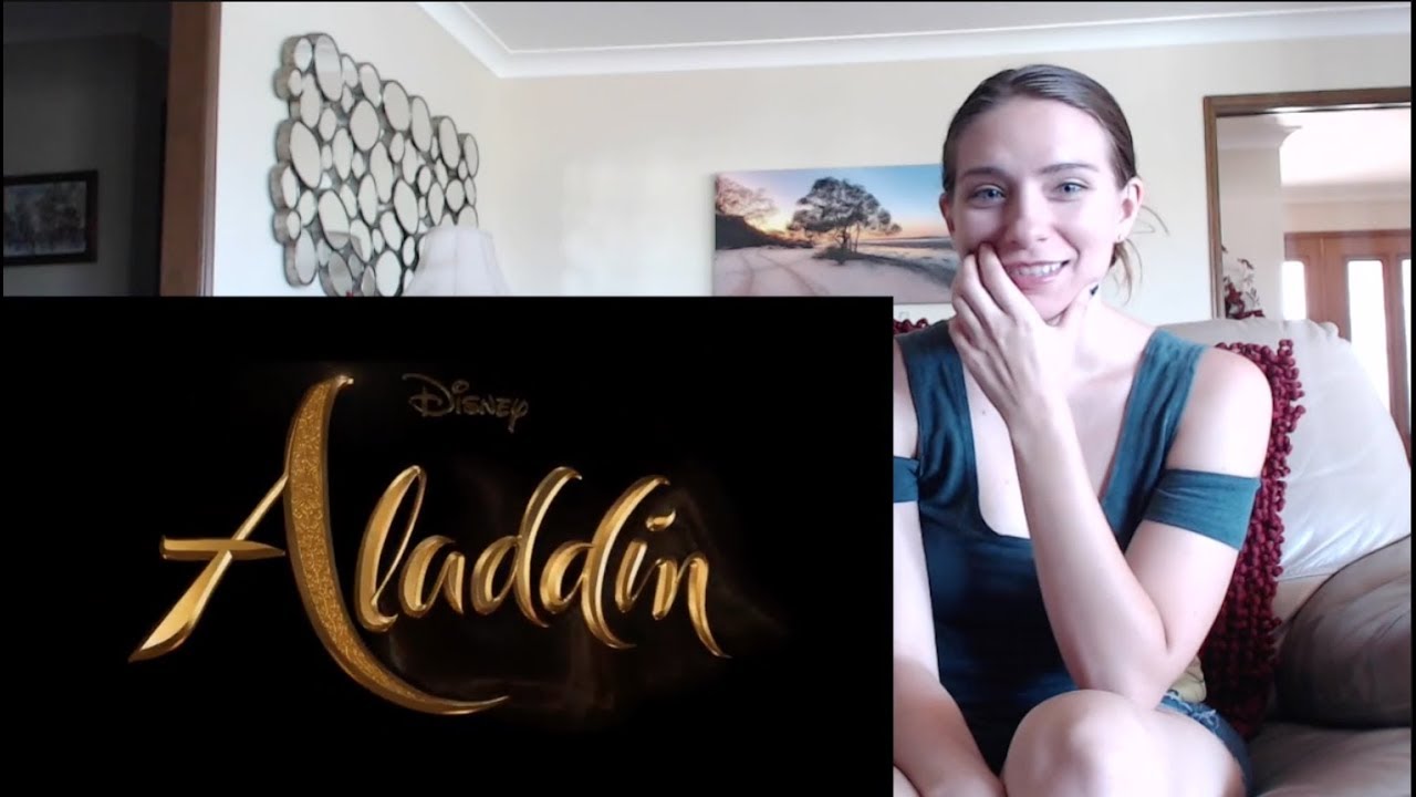 Disney's Aladdin - Official Trailer Reaction