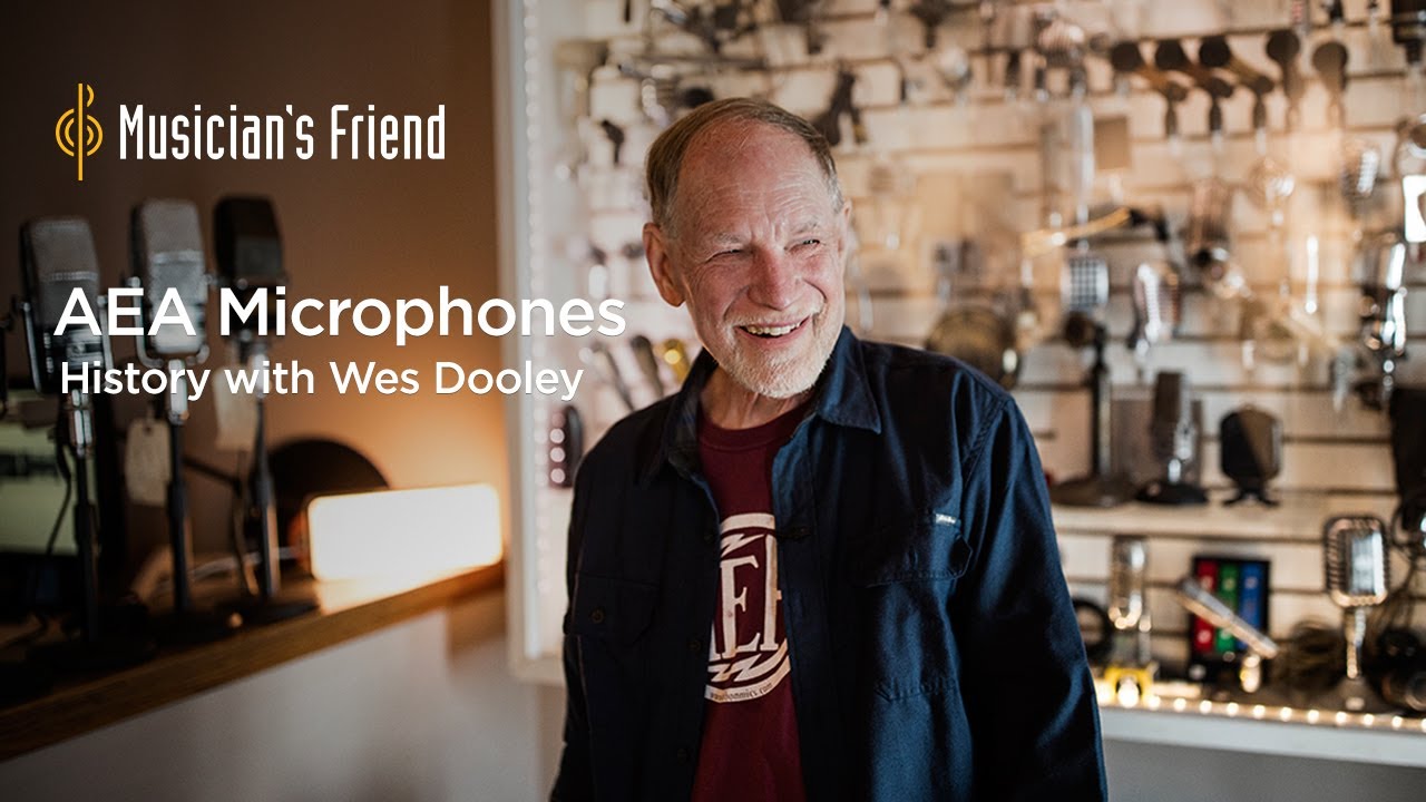 AEA Microphones History with Founder Wes Dooley