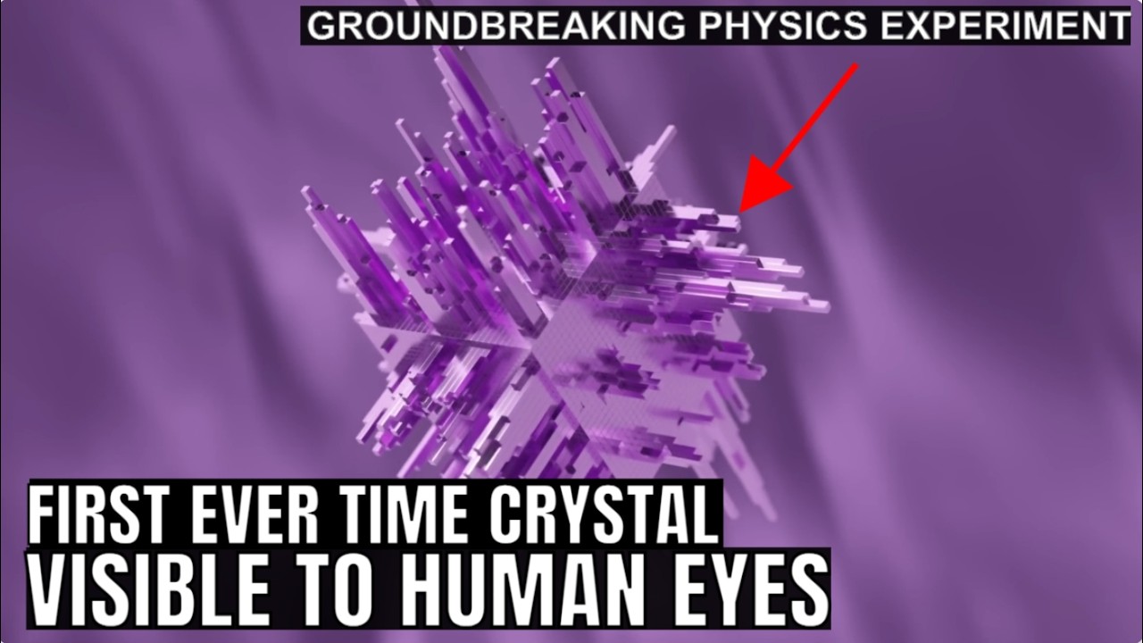 Physicists Create First Ever Time Crystal We Can See With Our Eyes
