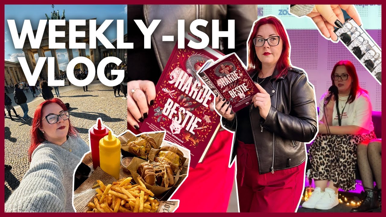 ZMIANY NA LEGIMI, KSIĄŻKONALIA, HARDE BESTIE, WEEKEND W BERLINIE I PACZKI Z KSIĄŻKAMI | WEEKLY VLOG