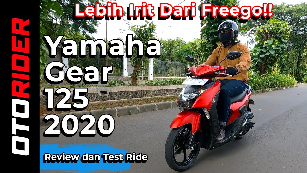 Yamaha Gear 125 S Version - Review dan Test Ride | Indonesia | OtoRider