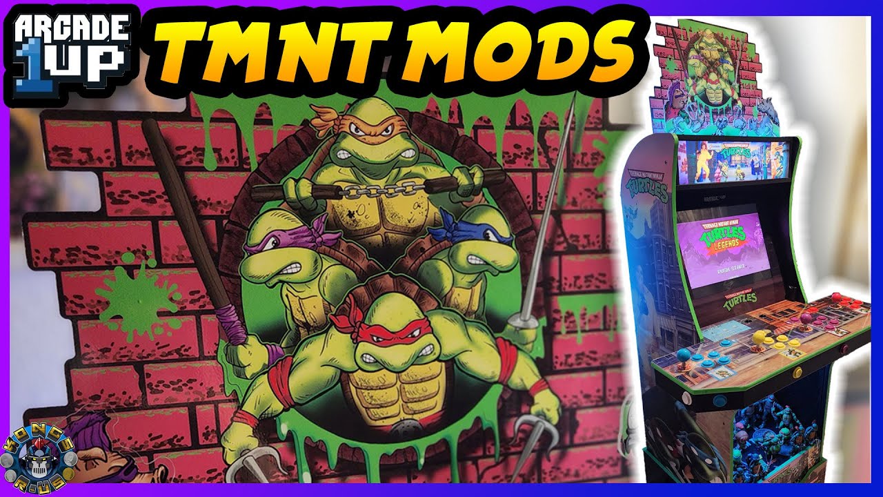 Is there a Better Arcade1Up TMNT Mod Than This?