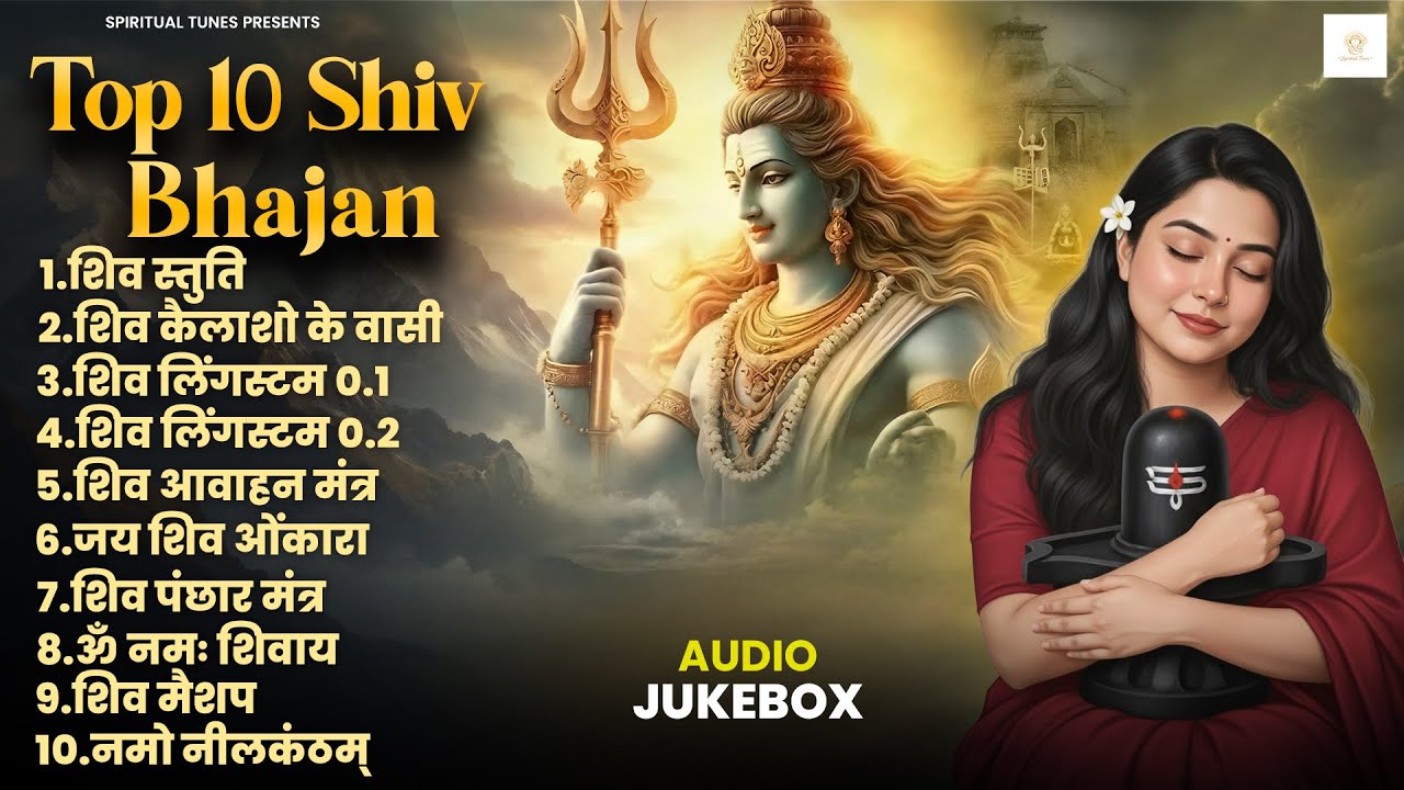 Top Shiv Bhajans सावन सोमवार शिव भजन Shiv Amritwani Shiv Shankar Ko jisne Pooja Anuradha Paudwal P4