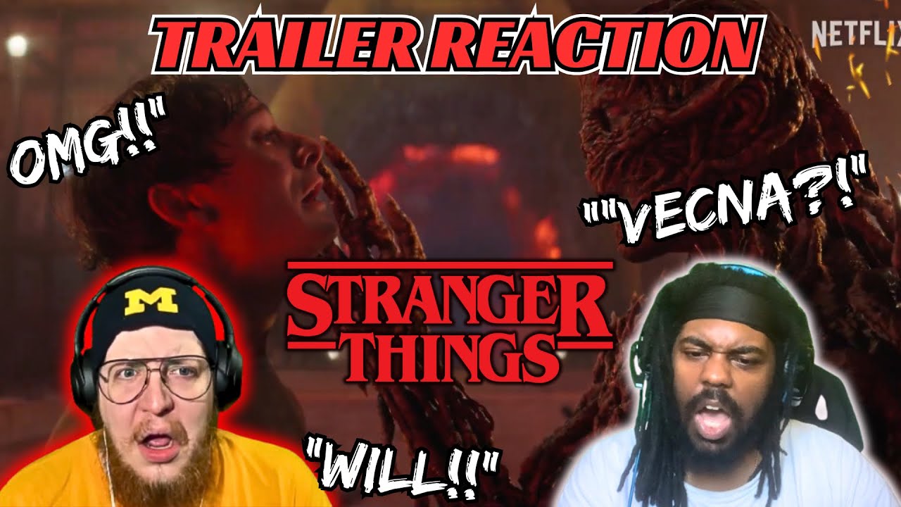Vecna vs Will Byers?!! 😱 | Stranger Things Season 5 | Official Trailer Reaction | Netflix