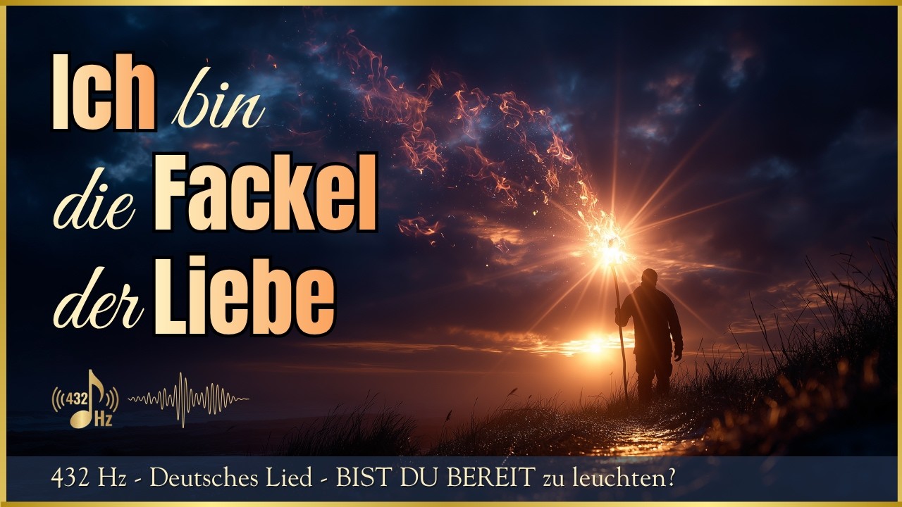 Ich bin die Fackel der Liebe &ndash; Empathie ist meine St&auml;rke | 432 hz Deutsche Musik