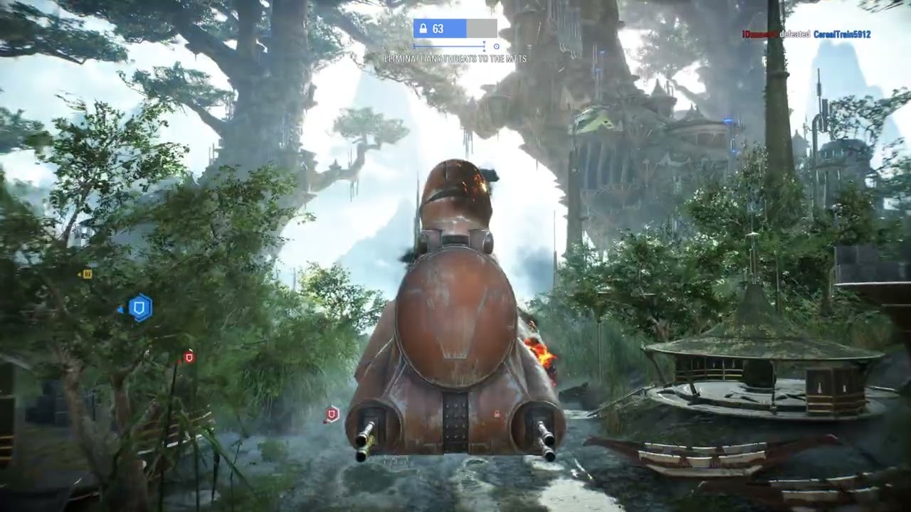 Star Wars Battlefront 2: Galactic Assault Gameplay.