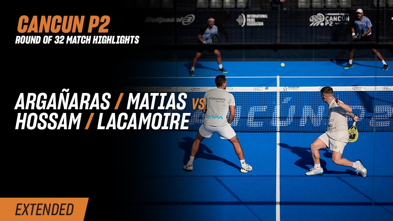 Cancun Premier Padel P2 🇲🇽🎾 Arga&ntilde;aras / Matias vs. Hossam / Lacamoire (R32 Highlight)
