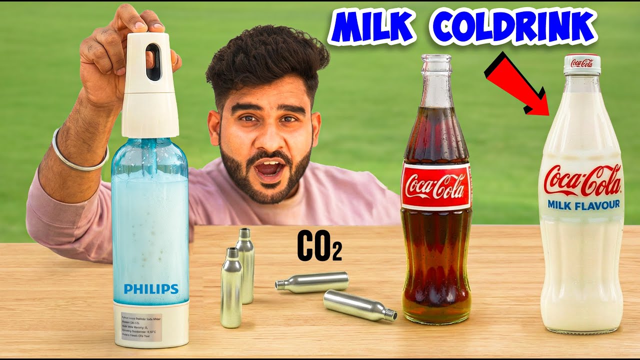 Doodh ki Cold Drink? 🥛(Experiment Failed) 😱