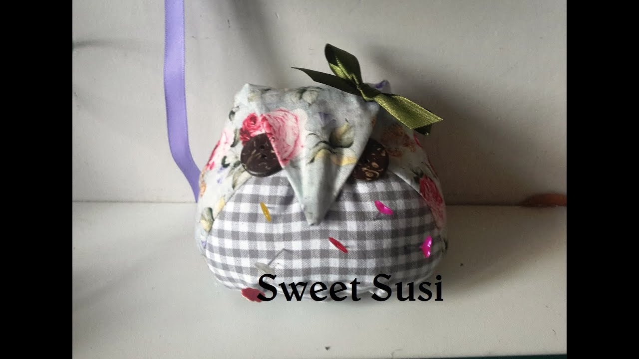 🦉✂️🧷  Gufo Puntaspilli cartamodello gratis - Tutorial Sweet Susi
