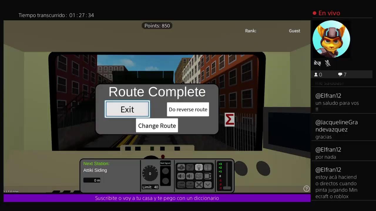 Jugando Roblox