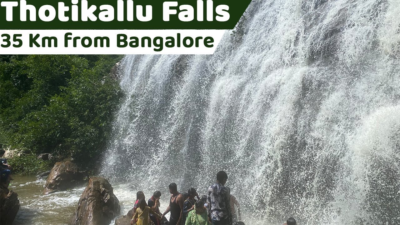Thotikallu Waterfalls | Falls near Bangalore | One day Trip from Bangalore