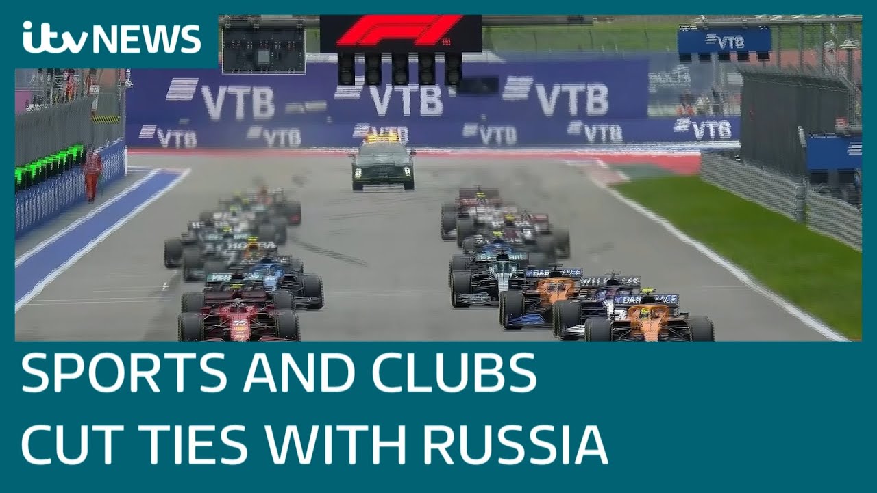 Russia stripped of Champions League Final and kicked out of Eurovision Song Contest | ITV News