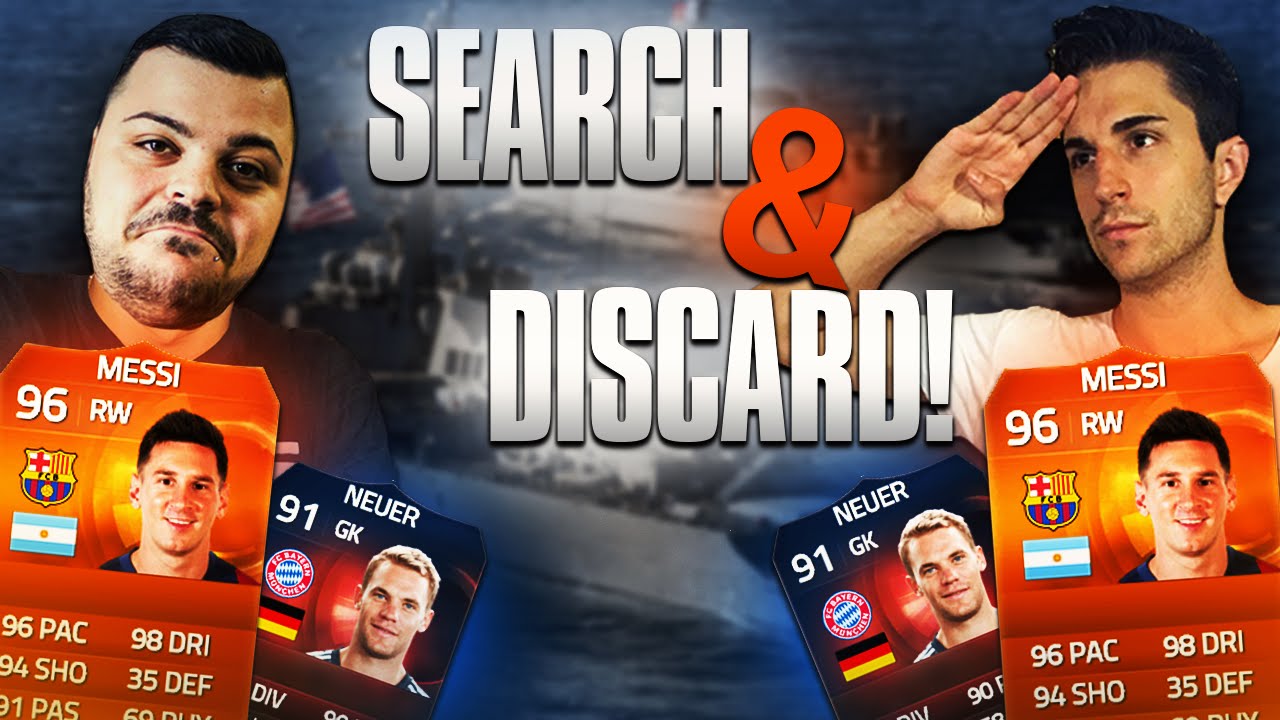 UNA BATTAGLIA INCREDIBILE! - SEARCH AND DISCARD [MESSI MOTM, NEUER RB]