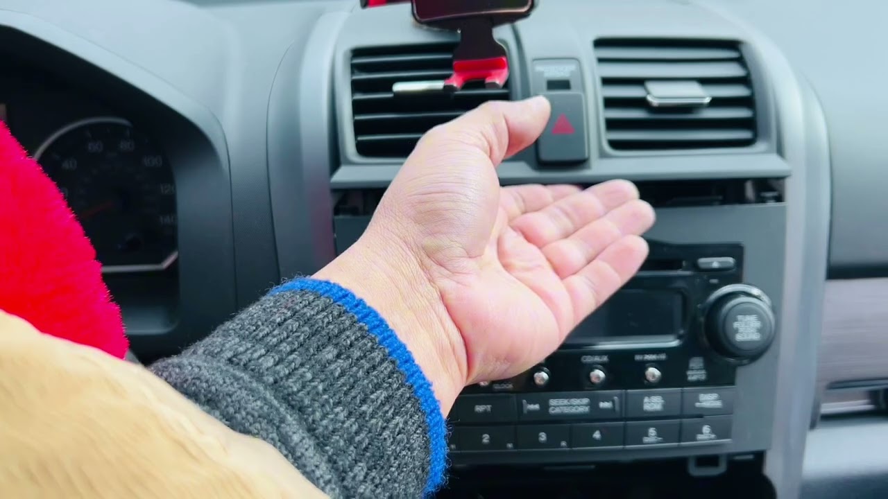 Cambio de radio Honda CRV 2010