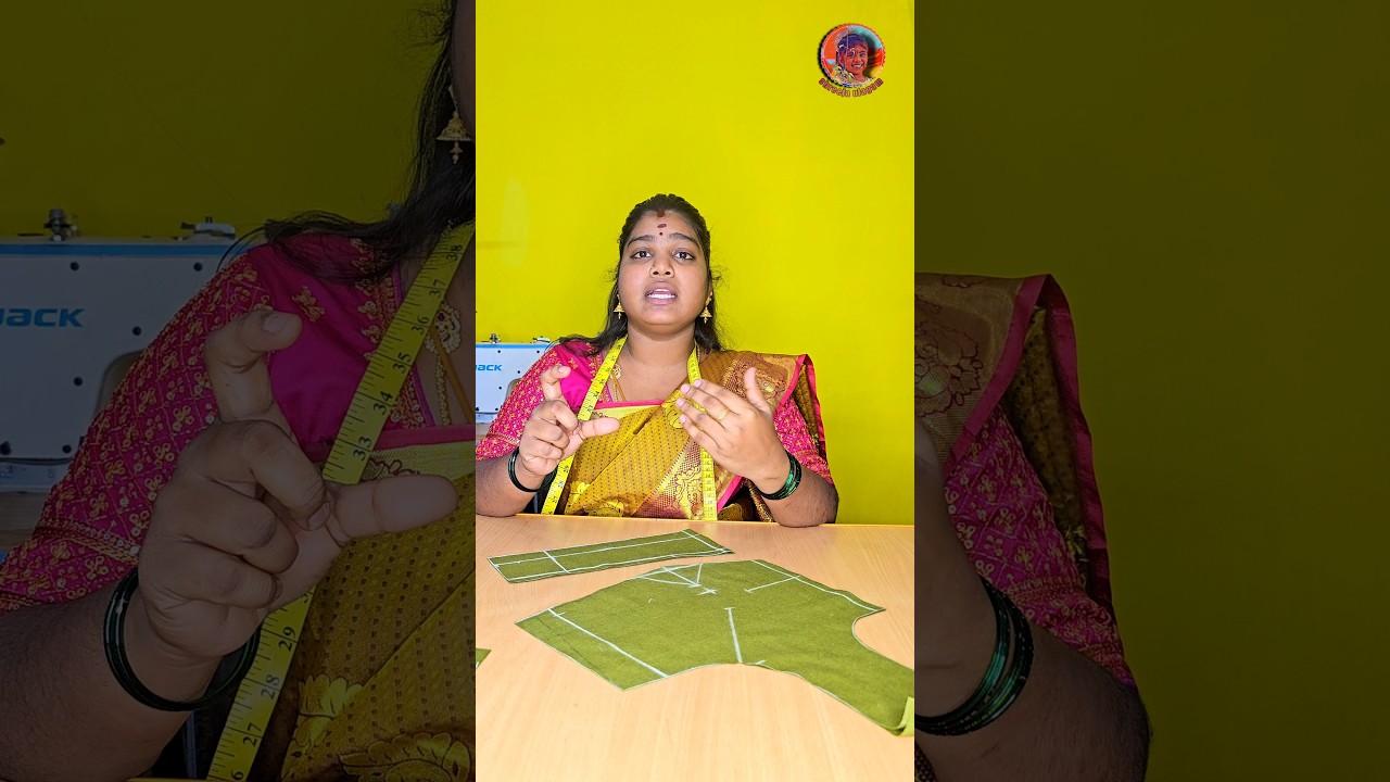 blouse yoke patti waist band marking tips in tamil #sewingtips #blouse #tailoring