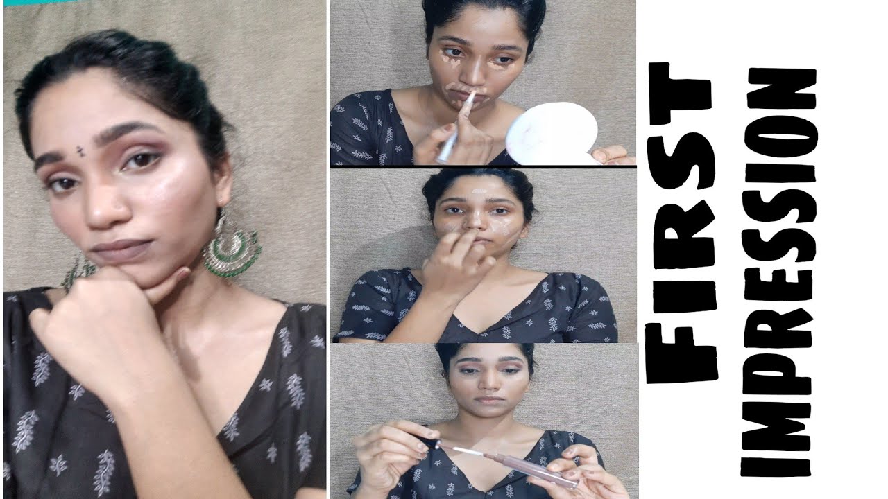 My first impression on new makeup products from purplle.com|| #subobrowngirl