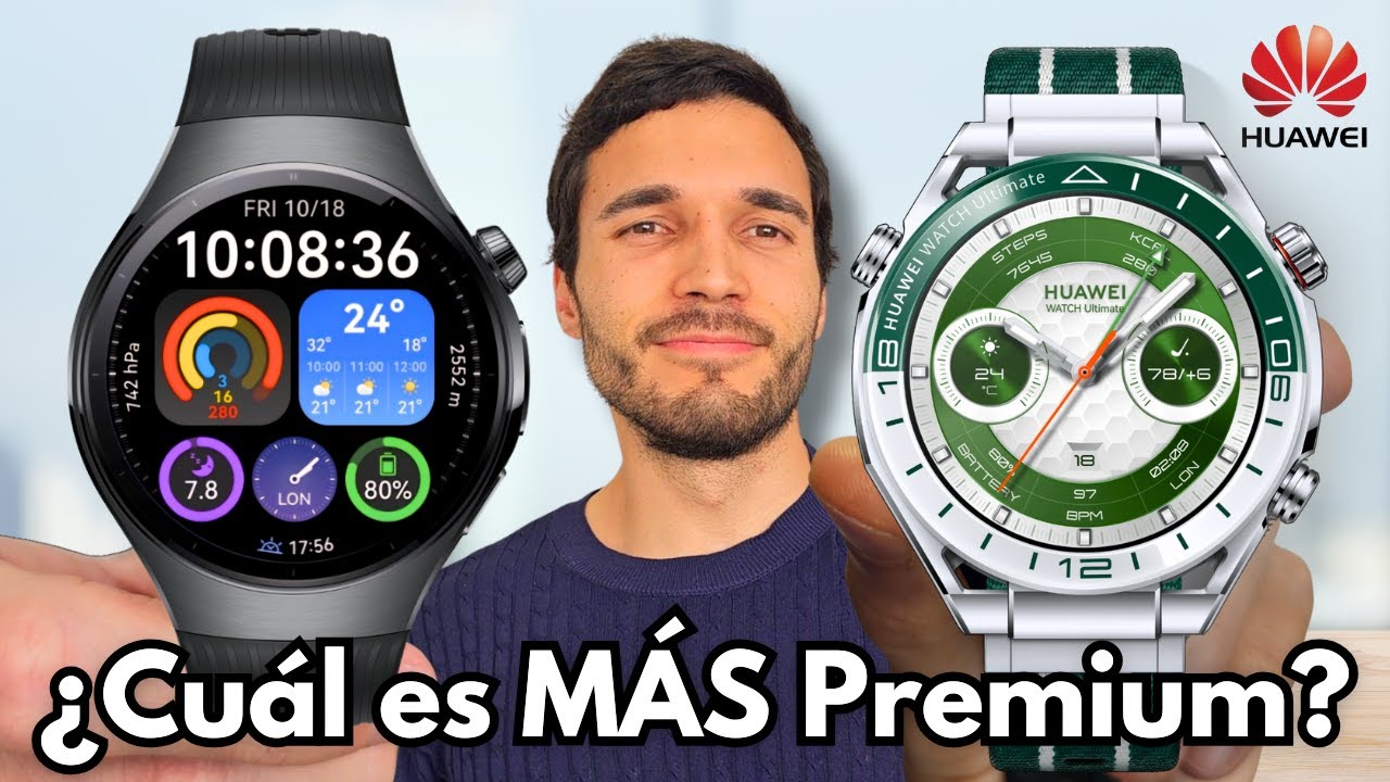 HUAWEI WATCH 5 vs WATCH ULTIMATE 💥 ¿CUÁL VALE MÁS LA PENA?