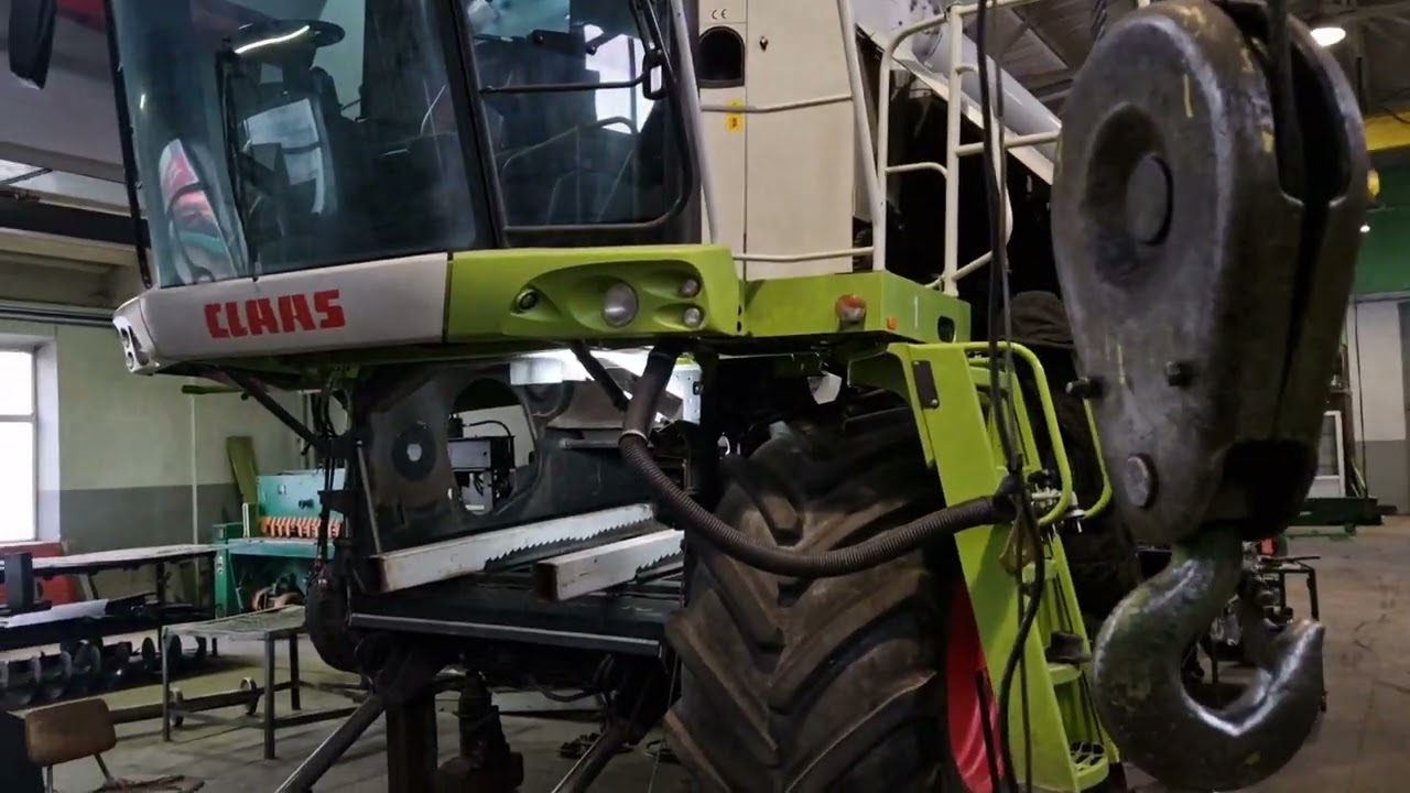 Claas Lexion 600 - приклад сервісного обслуговування