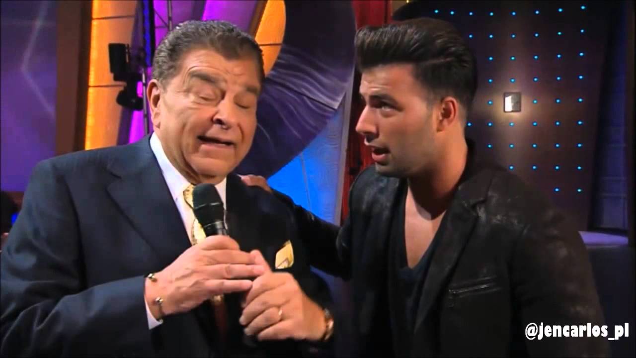 Jencarlos Canela ''Ice Bucket Challege'' en #SábadoGigante 23/08/2014
