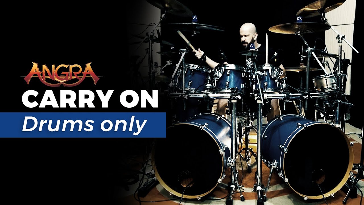 Angra - Carry on | Drums only