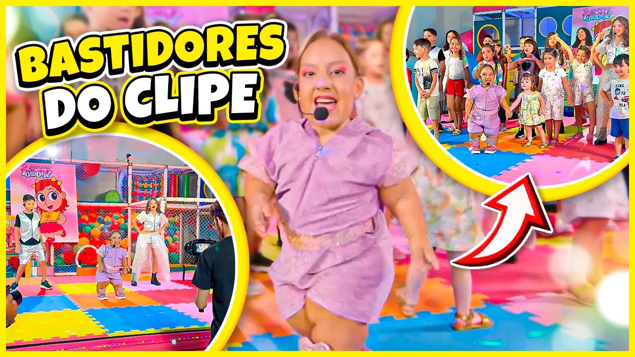 Bastidores do novo clipe da Maria Clara 