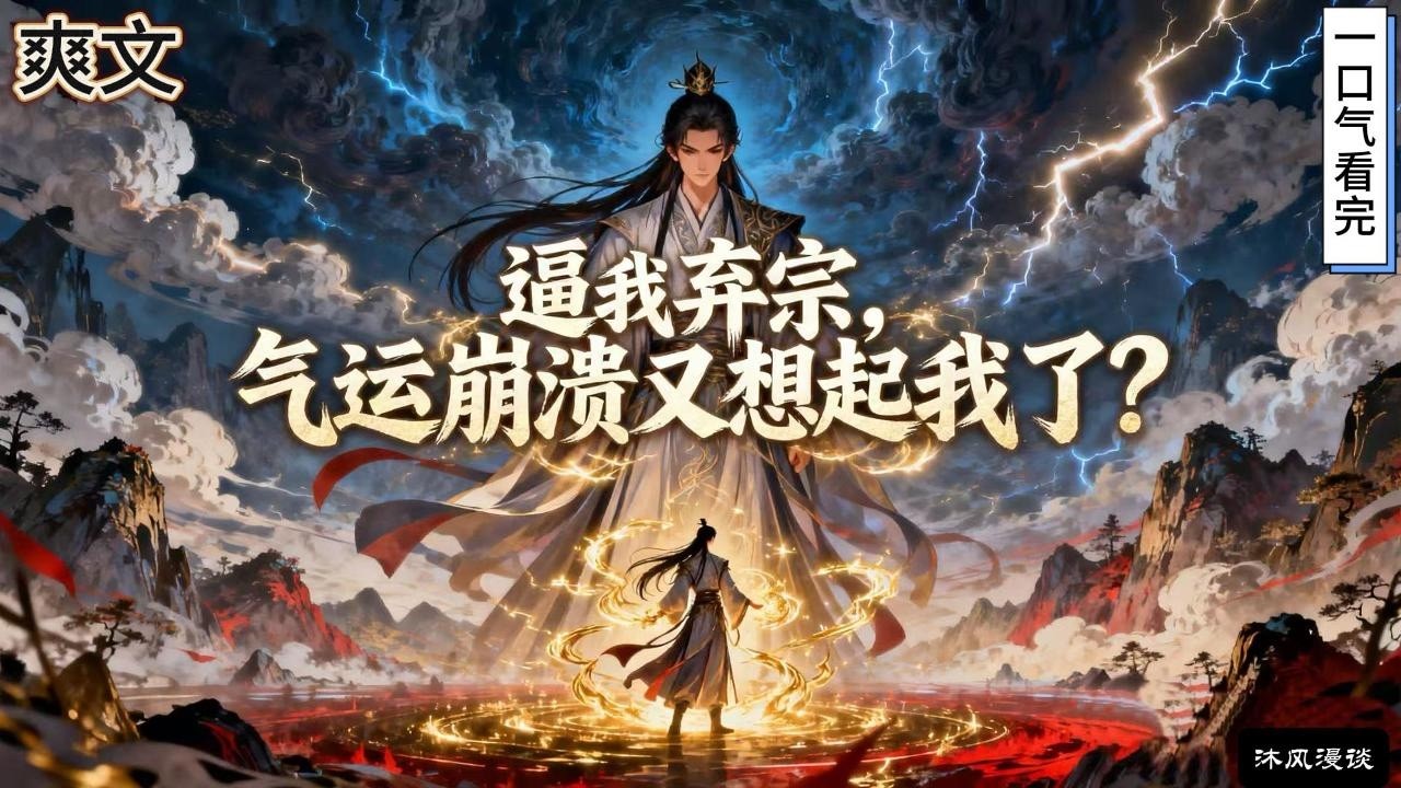 完结《逼我弃宗，气运崩溃又想起我了？》师尊不爱，师姐不宠，同门更将我推入万劫深渊……既然如此 —— 我直接掏出一纸弃宗灵约。我将自寻大道，证道成仙！#動漫 #穿越#有声漫画#爽文#玄幻 #无敌