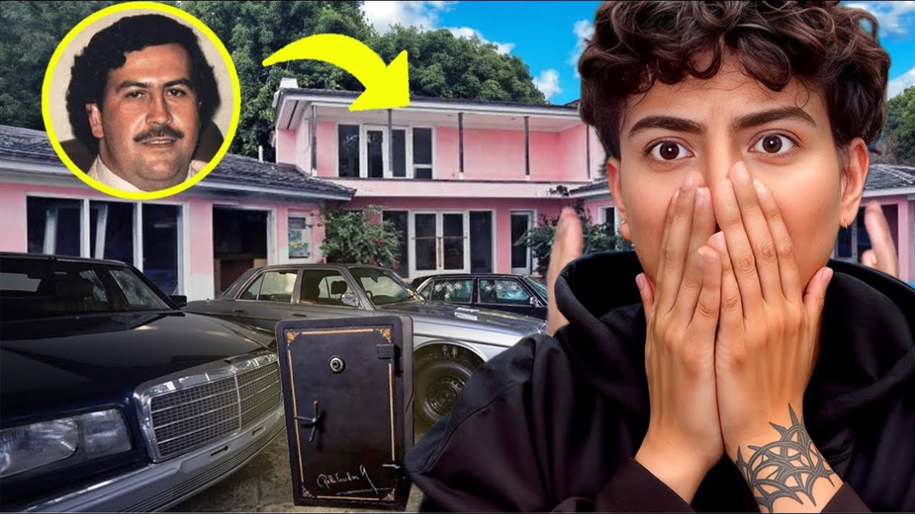 La CASA de PABLO ESCOBAR con Más PERTENENCIAS de su Época I Cap 1