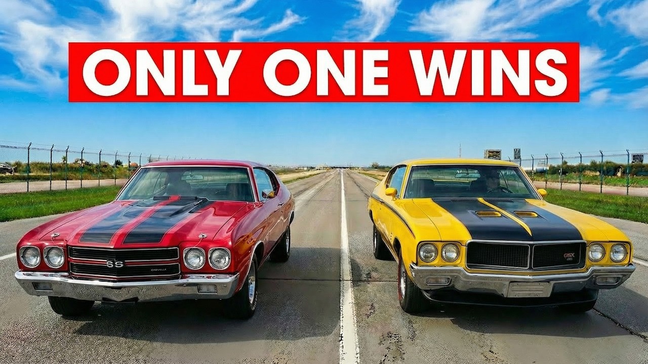 LS6 Chevelle SS454 vs Buick GSX Stage 1 | The GM Drag Race Nobody Talks About