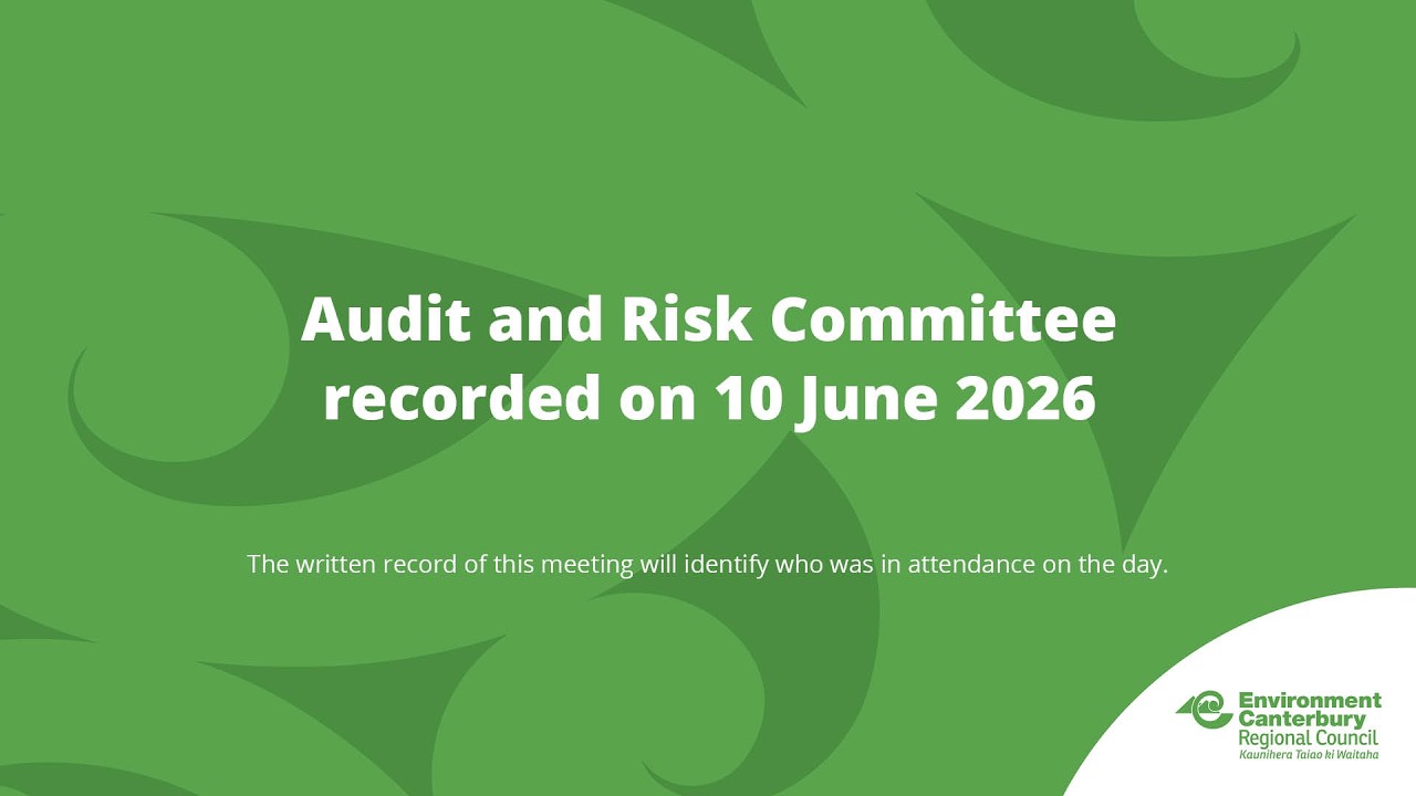 Audit and Risk Committee 10 June 2026